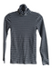 J Crew Size XXS Navy & white Cotton Turtle Neck Long Sleeve Top Navy & white / XXS