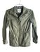 Madewell Size XXS Green Coated Collared Zip Front Chest Pocket Jacket Green / XXS