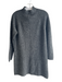 Madewell Size S Grey Nylon & Acrylic Knit High Neck Long Sleeve Speckled Sweater Grey / S