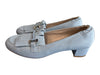 Donald Pliner Shoe Size 11 Light Blue Manmade Material Buckle Detail Shoes Light Blue / 11