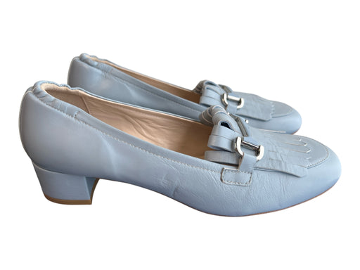 Donald Pliner Shoe Size 11 Light Blue Manmade Material Buckle Detail Shoes Light Blue / 11