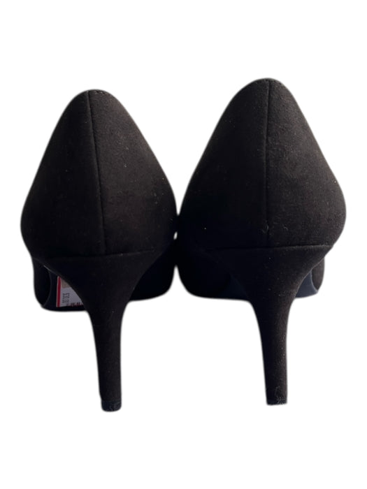 kelly & katie Shoe Size 8.5 Black Manmade Material Suede Pointed Toe Pump Shoes Black / 8.5