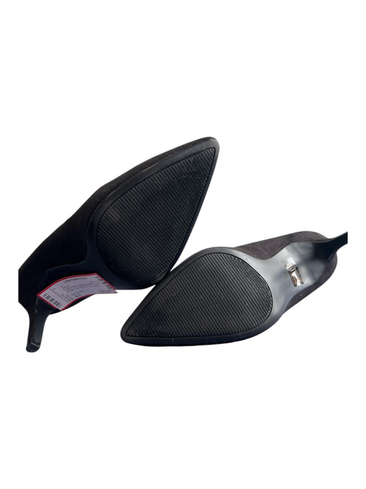 kelly & katie Shoe Size 8.5 Black Manmade Material Suede Pointed Toe Pump Shoes Black / 8.5