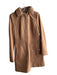 Michael Michael Kors Size S Camel Wool Blend Collared Detachable Hood Coat Camel / S