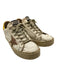 Golden Goose Shoe Size 40 White, Gray, Yellow Leather Low Top lace up Sneakers White, Gray, Yellow / 40