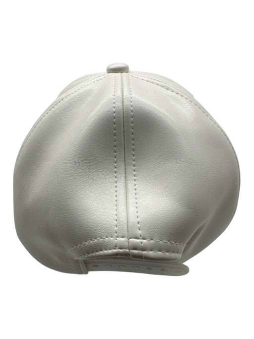 Stand Studio Cream PU leather Baseball Hat Cream / One Size