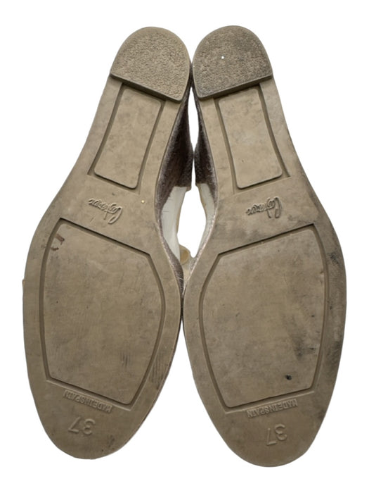 Castaner Shoe Size 37 Taupe Beige Canvas Upper Platform Lace Up Ankle Espadrille Taupe Beige / 37