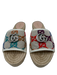 Gucci Shoe Size 37.5 Beige & Multi Canvas Upper Guccissima Double G Espadrille Beige & Multi / 37.5