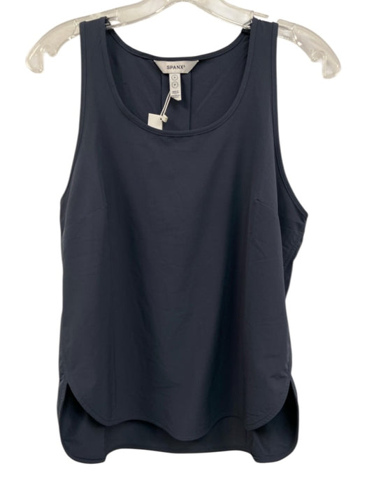 Spanx Size Small Dusty Blue Polyester Blend Sleeveless Top Dusty Blue / Small