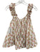 Piyama Size XS Pink, Green, White Cotton Sleeveless Floral Ruffle Short Set Pink, Green, White / XS