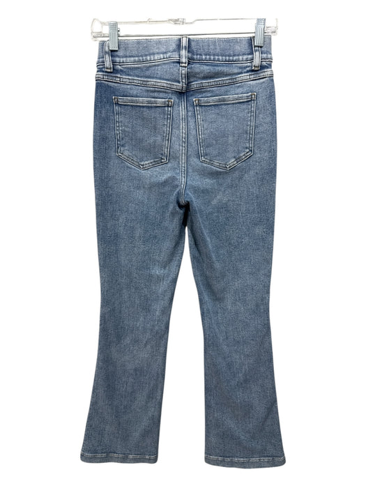 Spanx Size XS Light Wash Cotton Blend High Rise Pull On Kick Flare Jeans Light Wash / XS