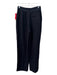 Spanx Size XS Black Polyester Belt Loops Pintuck Front Elastic Waist Pants Black / XS