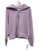 Spanx Size Sample Lilac Purple Long Sleeve Quarter Zip Sweater Lilac Purple / Sample