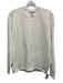 Spanx Size XS White Long Sleeve Heathered Crew Neck Pull Over Sweater White / XS