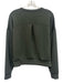 Spanx Size Medium Gray Green Modal Blend Long Sleeve Crew Neck Pull Over Sweater Gray Green / Medium
