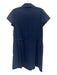 Spanx Size XS Navy Blue Nylon Blend Short Sleeve Drawstring Waist Pockets Dress Navy Blue / XS