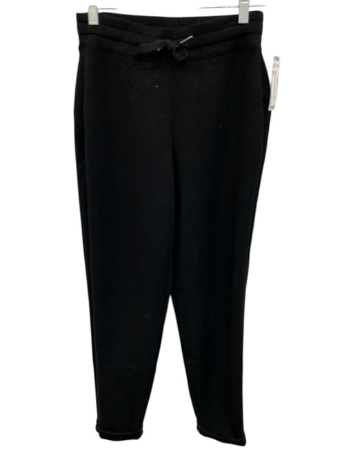 Spanx Size XS Black Elastic Drawstring Waist Tapered Cuffed Pockets Pants Black / XS