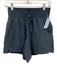 Spanx Size XS Slate Blue Elastic Drawstring Waist Pockets Shorts Slate Blue / XS