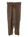 Spanx Size XS Taupe Brown Elastic Drawstring Waist Cargo Pockets Jogger Pants Taupe Brown / XS