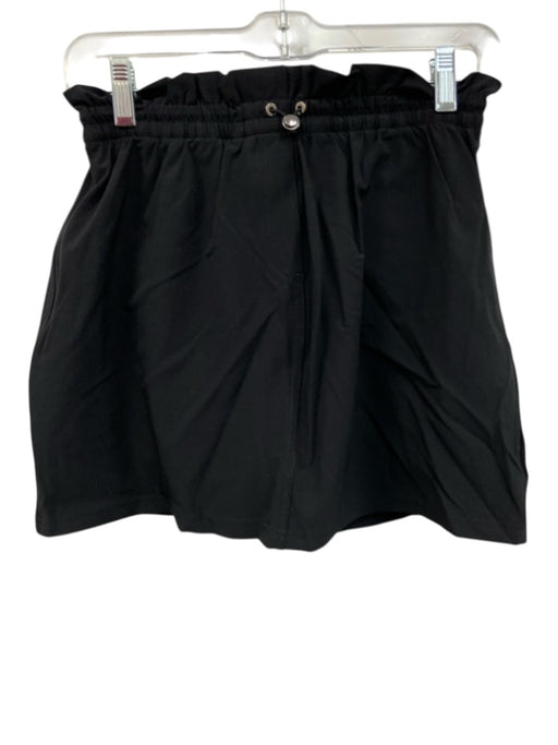 Spanx Size XS Black Elastic Drawstring Waist Skort Black / XS