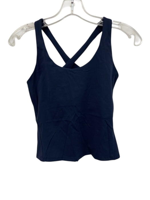 Spanx Size XS Navy Blue Polyester Blend Sleeveless Shelf Bra Top Navy Blue / XS
