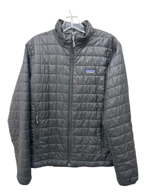 Patagonia Size S Black Polyester Zipper Men's Jacket Black / S