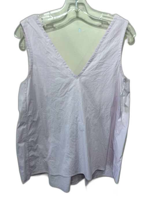 COS Size S / 6 Light Pink Cotton Sleeveless V Neck Boxy Tank Top Light Pink / S / 6