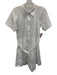 A.L.C. Size 0 White Cotton Half Sleeve Collar Button Up Mini Dress White / 0