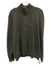 Polo Size XL Gray Cotton Solid Quarter Zip Men's Sweater Gray / XL