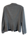 Lafayette 148 Size 12 Grey Wool Pockets Double button Shoulder Pads Jacket Grey / 12