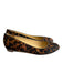 Cole Haan Shoe Size 9.5 Brown & Black Calf hair Almond Toe Leopard Print Shoes Brown & Black / 9.5