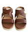 Cole Haan Shoe Size 9 Brown Manmade Material Open Square Toe Strappy Shoes Brown / 9