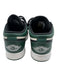 Air Jordan Shoe Size 6.5 Green, Black, White Leather Upper Colorblock Sneakers Green, Black, White / 6.5