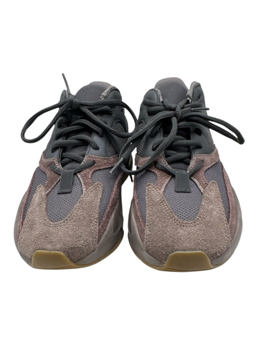 Adidas X Yeezy Shoe Size 7 Brown & Black Suede & Synthetic Mesh Lace Up Sneakers Brown & Black / 7