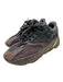 Adidas X Yeezy Shoe Size 7 Brown & Black Suede & Synthetic Mesh Lace Up Sneakers Brown & Black / 7