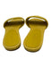 Tory Burch Shoe Size 8 Yellow Terry Cloth Slide Espadrille Sandals Yellow / 8