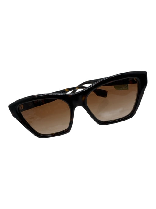 Burberry Like New Black Plastic Solid Men's Sunglasses Black