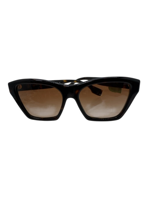 Burberry Like New Black Plastic Solid Men's Sunglasses Black