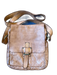 Harbour Brown Leather Front Flap Crossbody Bag Brown / S