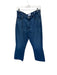 Frame Size 31 Med Dark Wash Cotton Blend High Waist Bootcut Cropped Jeans Med Dark Wash / 31