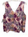 Pete & Greta Johnny Was Size Large Purple, Brown, Gray Cotton Sleeveless Top Purple, Brown, Gray / Large