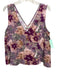 Pete & Greta Johnny Was Size Large Purple, Brown, Gray Cotton Sleeveless Top Purple, Brown, Gray / Large