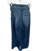 Hudson Size 25 Med Dark Wash Cotton Blend High Waist Belted Wide Leg Jeans Med Dark Wash / 25