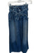 Hudson Size 25 Med Dark Wash Cotton Blend High Waist Belted Wide Leg Jeans Med Dark Wash / 25