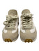 Veja Shoe Size 6 White, Cream & Beige Suede Low Top lace up Sneakers White, Cream & Beige / 6