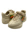 Gucci Shoe Size 37 Cream, Green, Multi Leather Lace Up Chunky Sole Sneakers Cream, Green, Multi / 37