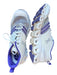 On Cloud Shoe Size 7.5 White & Purple Canvas Mesh Athletic Sneakers White & Purple / 7.5