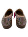 Betsey Johnson Shoe Size 7 Pink & Multi fabric upper Rhinestone Floral Loafers Pink & Multi / 7