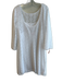 Lily Pulitzer Size XL White Polyester Scoop Neck Laced Lined Knee length Dress White / XL