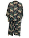 Printfresh Size XL Black & Multi 100% Cotton Nonstretch Leopard Long Pajamas Black & Multi / XL
